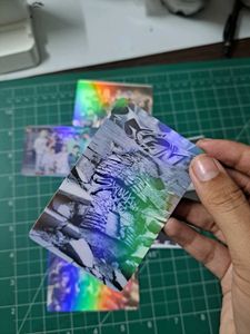 skz group photocards- holographic