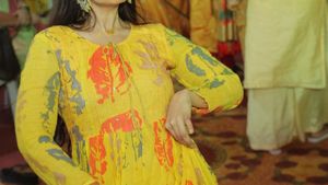 Yellow Printed Kurta For Haldi