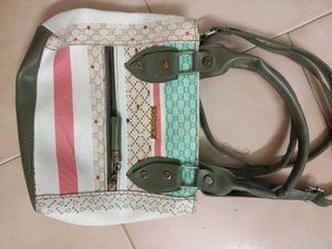 Olive Green Shoulder Bag