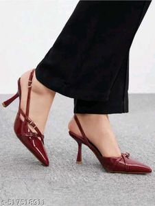Burgundy Heels