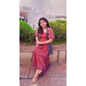 Floral Print Maxi Dress