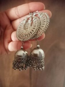 Boho Jhumka Earrings