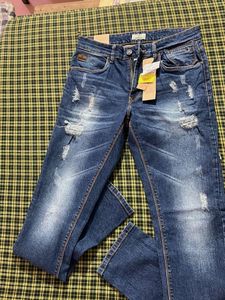 Brand New Blue Skinny Jeans