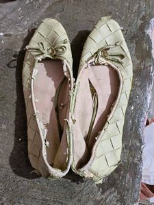 Luna Blu Worn Ballet Flats