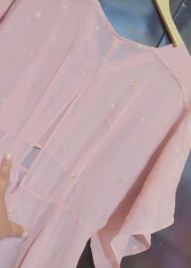 Light Pink Long Dress For Girl &amp; Woman 36 Bust