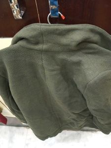 Zara Woman Green Coat