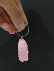 Cute Clay Keychain