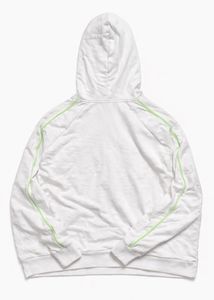 Stylish White &amp; Green Hoodie