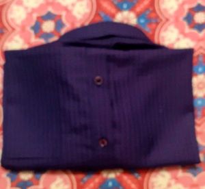 Otto Purple Patterned Finesse Shirt