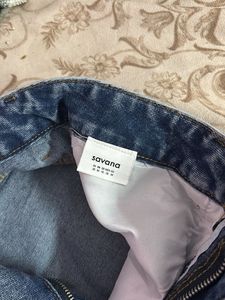 Acid Wash Wide Leg Jeans