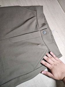 “Women’s High-Waist Ribbed Wide-Leg Pants | Stretc