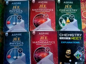 ASPIRE For JEE Books, Physics, Chemistry, Maths,