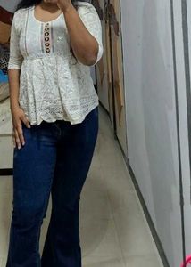 Cute Embroidered Top