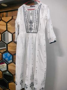 White Ethnic Kurta🕊️