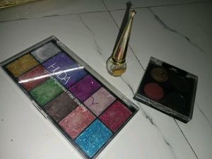 Combo Of 2 Glitter Eyeshadow