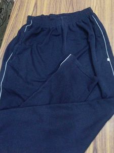 Navy Blue Track Pants Purecotton