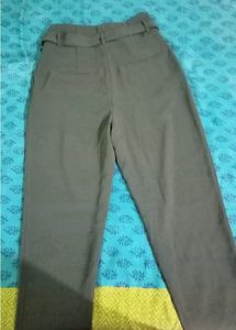 Olive Coloured Trouser From H&amp;M