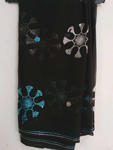 Beautiful Black Saree