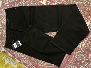 EMPORIO ARMANI Straight Fit Jeans Jet Black
