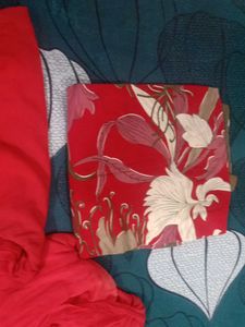 Red Trouser Suit