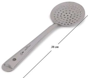 2 Steel Strainer , Chimta ,Steel Chani