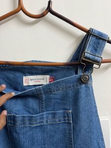 Denim Overalls with Top