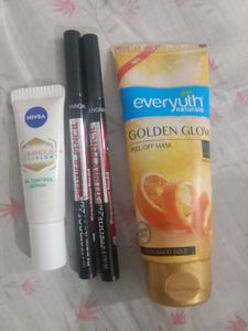 Skincare Bundle: Nivea, Everyuth, &amp; Eyeliner