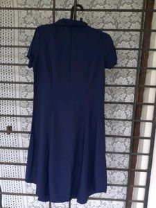 Navy Blue Shirt Dress