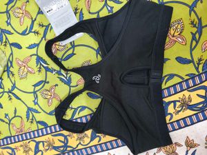 Jockey Comfortable Black Sports Bra