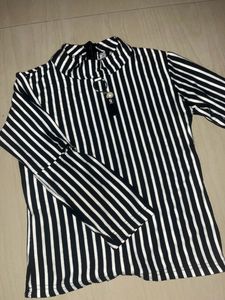 Crop Top With Designer Sleeves