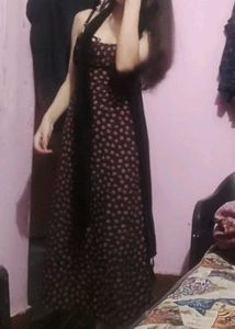 Black Printed Dress