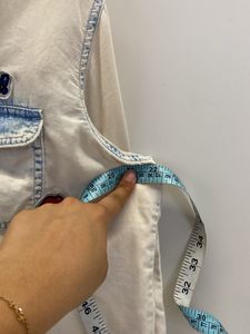 Patchwork Denim Shirt
