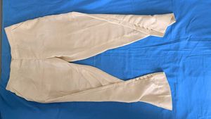 Beige Casual Pants