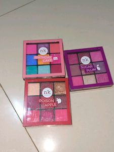 3 Nicka K Eyeshadow Palette (original)