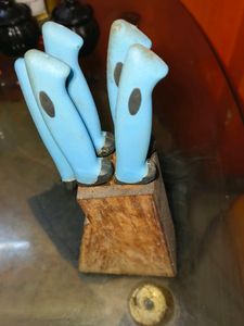 FREE Knife Stand With 5 Sharp Kitchen Knives Set