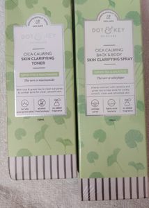 dot &amp; key combo/toner/back and body spray