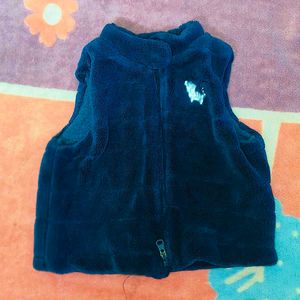 Baby Blue Fleece Vest
