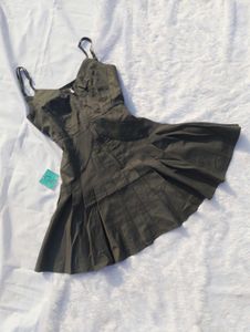 ❤️Korean Cute Olive Green Dress❤️