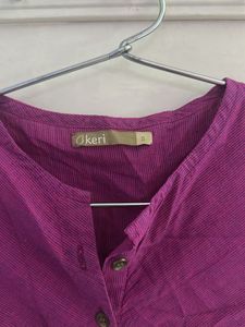 Purple Casual Dress
