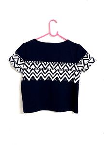Navy Blue Top