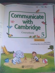 English Textbook, Cambridge,5th Standard