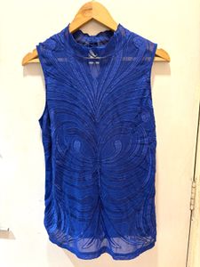 Beautiful Embroidered Imported Mesh Top