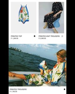 Brand New With Tag Zara Co Ord Set