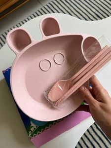 🌸🌸 Pink Peppa Pig Cutlery Set