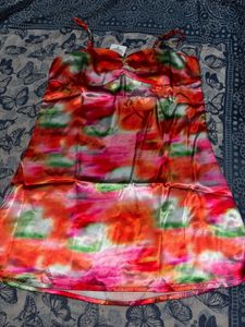 Tie-Dye Slip Dress