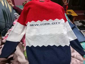 NYC Colorblock Sweater