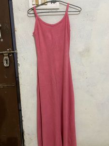 Pink Slip Dress