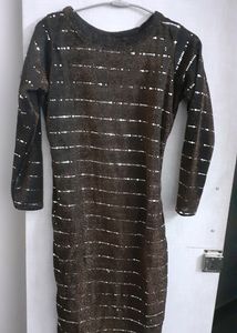 Weekend Offer Glittery Party Wear One Piece