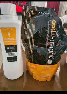 Straightening Cream Step 1 and 2