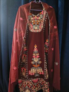 Elegant Embroidered Kurta Set